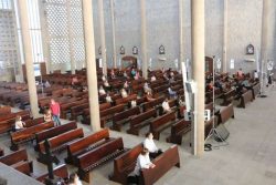 “Quando retornamos com as missas meu coração se encheu de uma paz tão profunda, uma alegria e uma emoção que transbordava do coração”, recorda o Pároco da Igreja de São Luís Gonzaga.