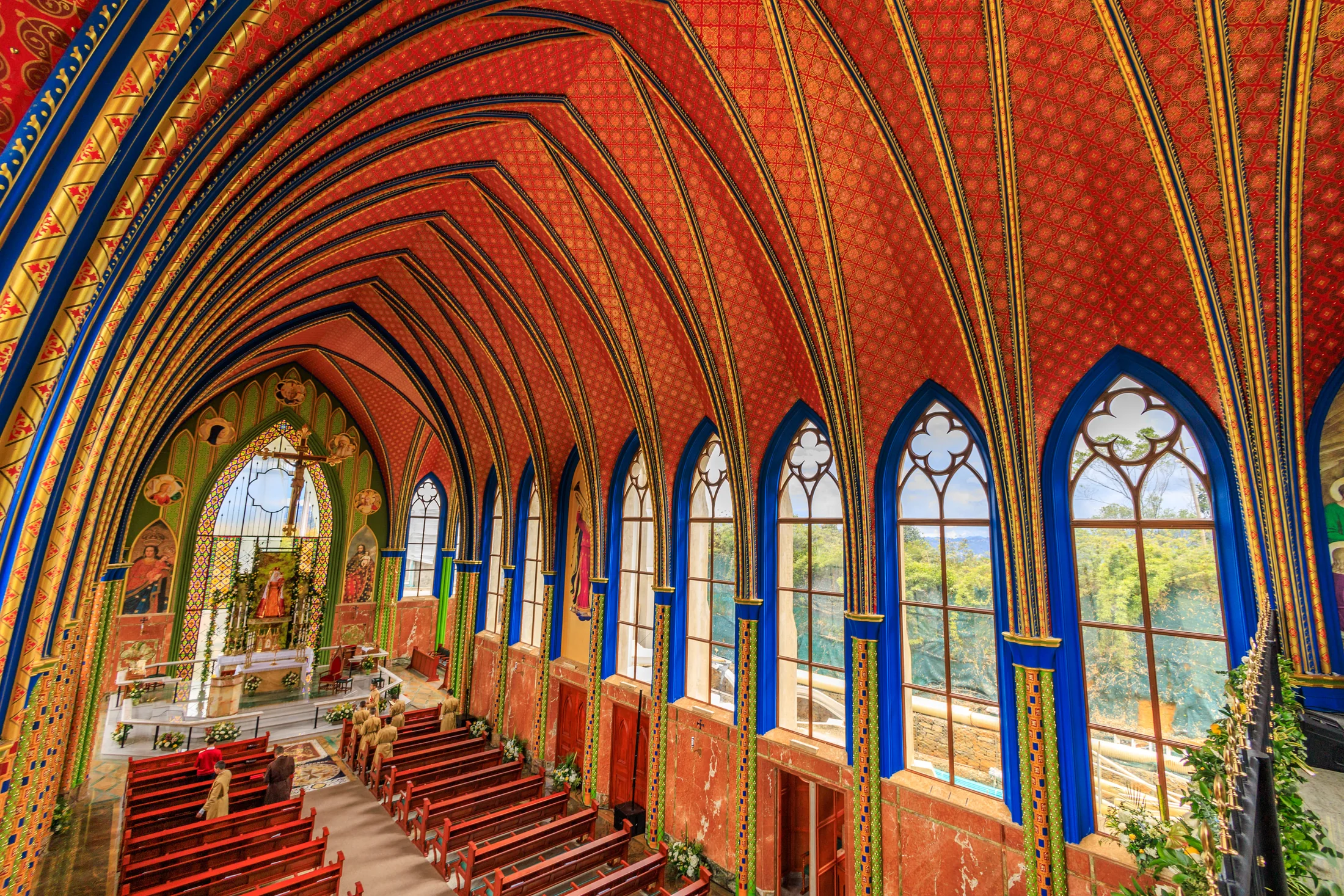 Casa ou igreja dos Arautos em El Retiro, foto 3 / 9