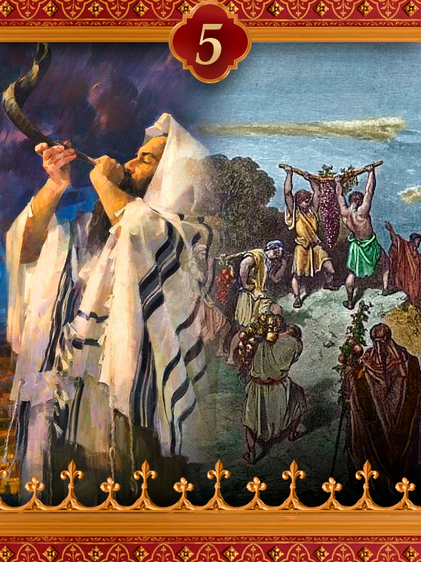 The People of Israel on their way to the Promised Land