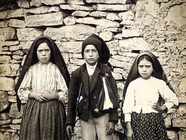 Los pastorcitos de Fátima