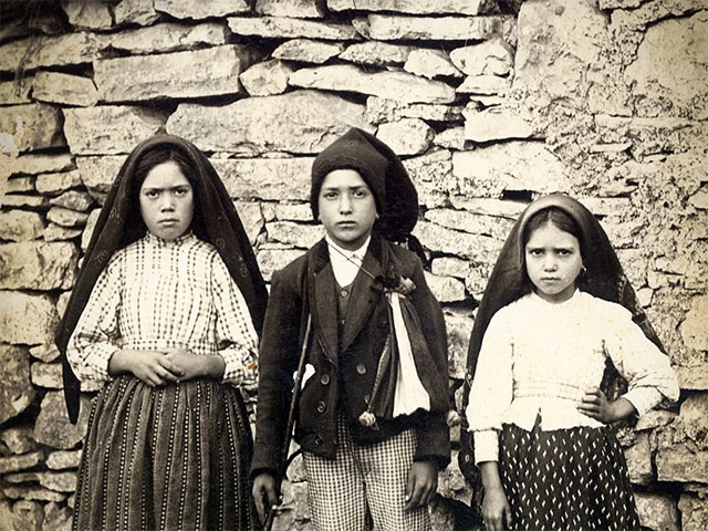 Los pastorcitos de Fátima