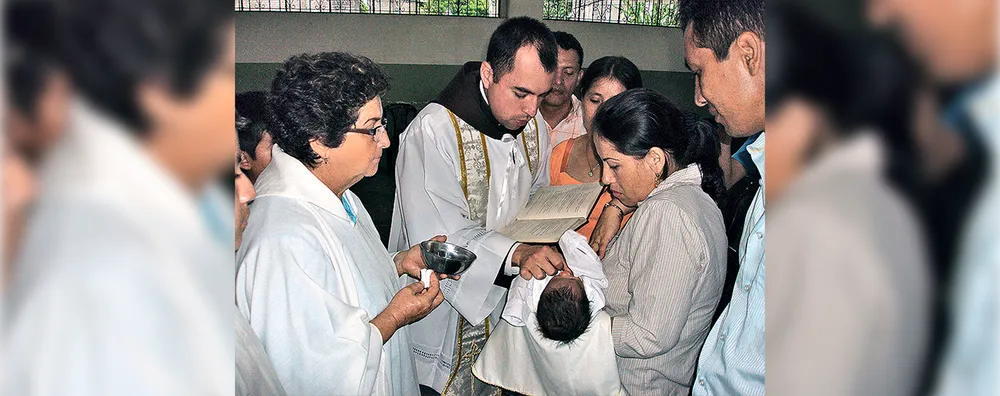Batizado na catedral