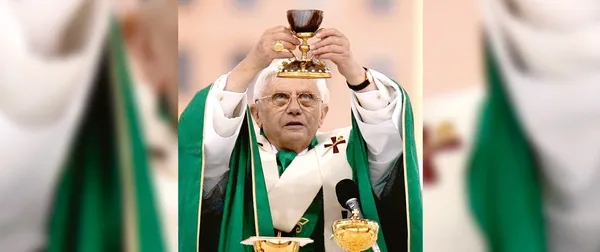 O cálice da Primeira Missa