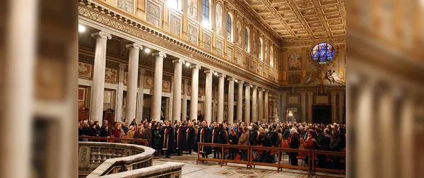 Celebrações na Basílica de  Santa Maria Maior