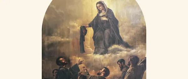 … que algunos hábitos religiosos fueron elegidos por la Santísima Virgen?