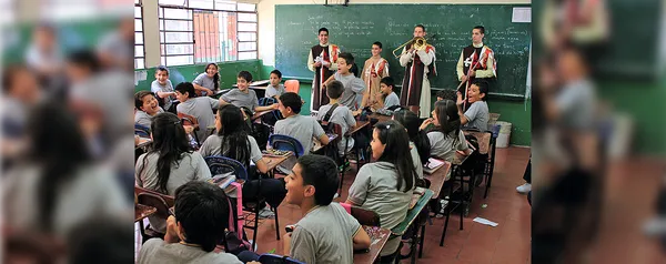 Colômbia: seminaristas em missão