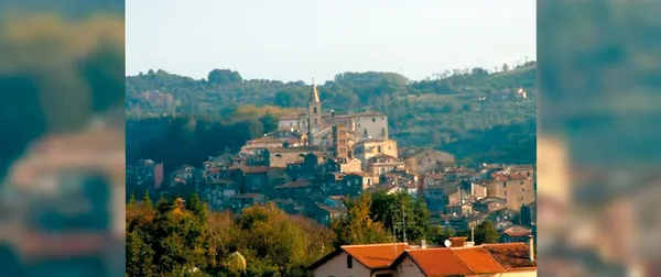 Genazzano, pequena joia arquitetônica