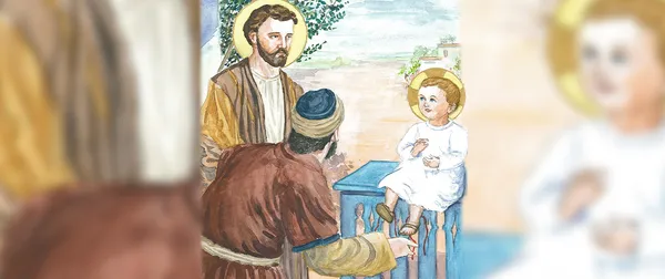Unas sandalias para el Niño Jesús