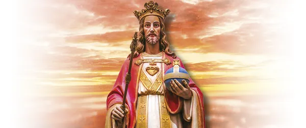 “My Kingship is not of this world”… yet