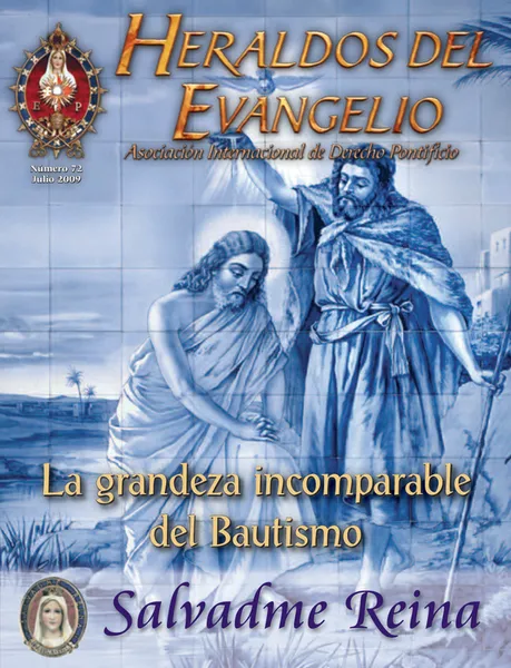 La grandeza incomparable  del Bautismo