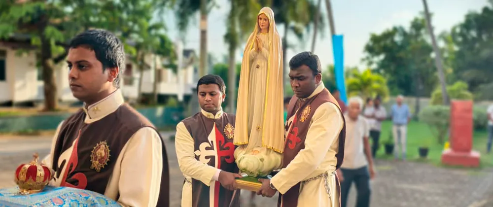 Sri Lanka: Fervor mariano marca a visita de Nossa Senhora a Diyalagoda