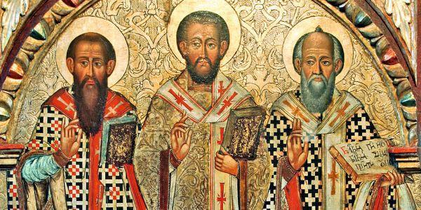 Sao Basilio de Cesareia - São João Crisostomo - São Gregório Magno.jpg