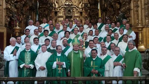 Mais de 50 Diáconos permanentes da Arquidiocese do México celebraram ao seu patrono.jpg Mais de 50 Diáconos permanentes da Arquidiocese do México celebraram ao seu patrono.jpg