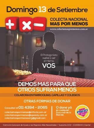 Episcopado Argentino realizará coleta a favor dos que sofrem.jpg