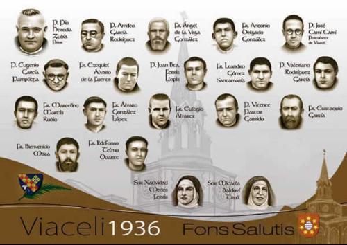 Religiosos mártires serão beatificados na Espanha.jpg