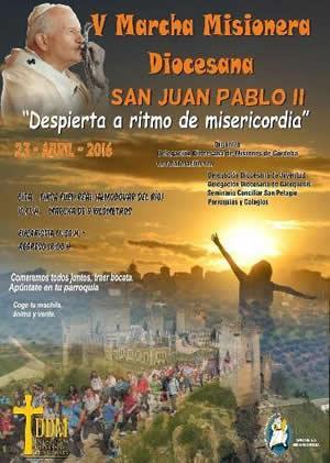 João Paulo II é escolhido como padroeiro da V Marcha Missionária Diocesana na Espanha.jpg João Paulo II é escolhido como padroeiro da V Marcha Missionária Diocesana na Espanha.jpg