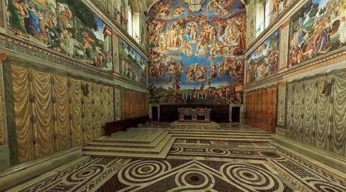 Réplica idêntica da Capela Sistina é exposta no México 1.jpg Réplica idêntica da Capela Sistina é exposta no México 1.jpg