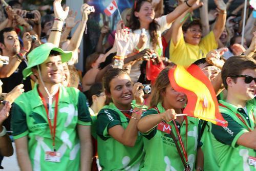 30 mil jovens espanhóis já estão prontos para a JMJ de Cracóvia.jpg 30 mil jovens espanhóis já estão prontos para a JMJ de Cracóvia.jpg