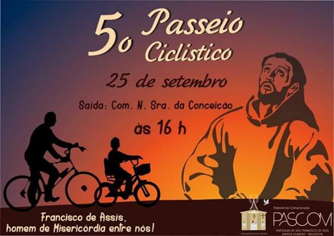 Passeio ciclístico será realizado em memória de São Francisco de Assis.jpg