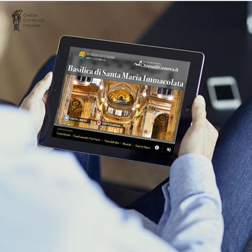 Basílica de Nossa Senhora Imaculada de Gênova pode ser visitada através de um aplicativo.jpg
