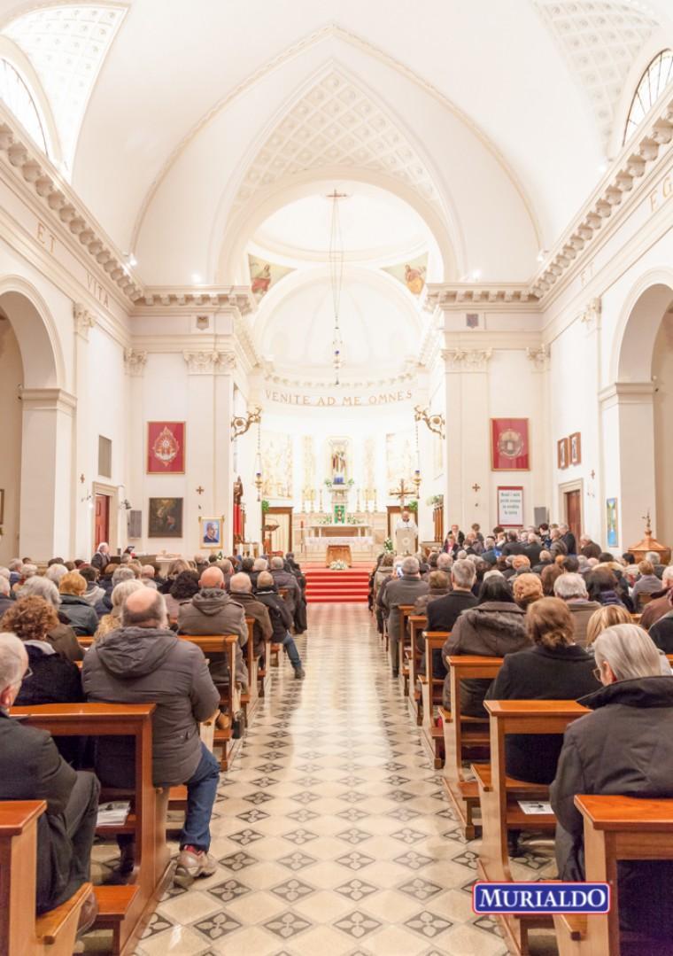 Devotos gaúchos e italianos participam das homenagens pelos 50 anos da morte do Padre Schiavo.JPG