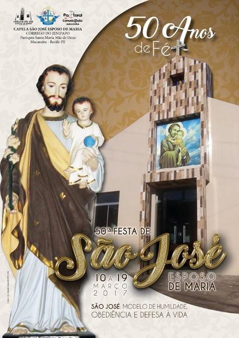 Capela dedicada a São José, no Recife, celebra 50 anos de fé, devoção e história.jpg Capela dedicada a São José, no Recife, celebra 50 anos de fé, devoção e história.jpg