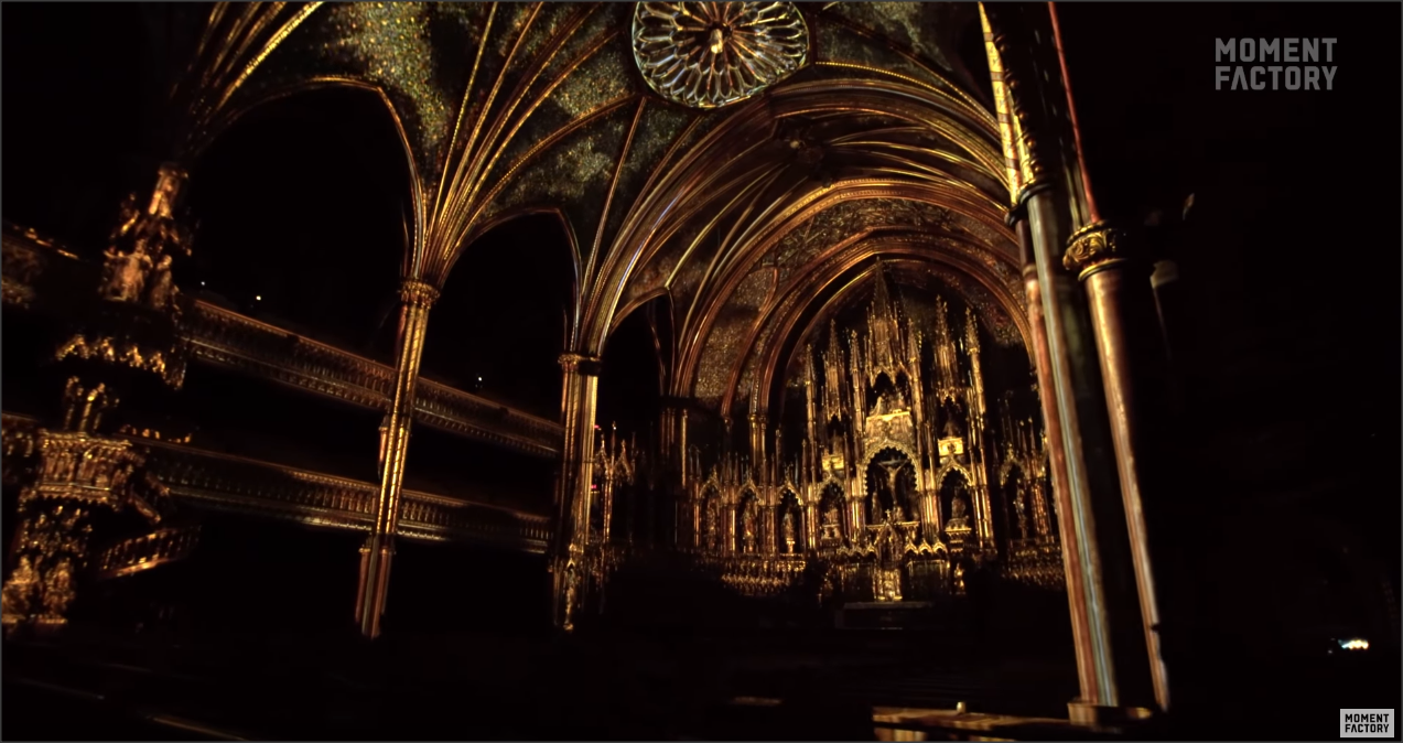 Basílica de Notre Dame em Montreal, Canadá, será palco de espetáculo de luzes.png Basílica de Notre Dame em Montreal, Canadá, será palco de espetáculo de luzes.png