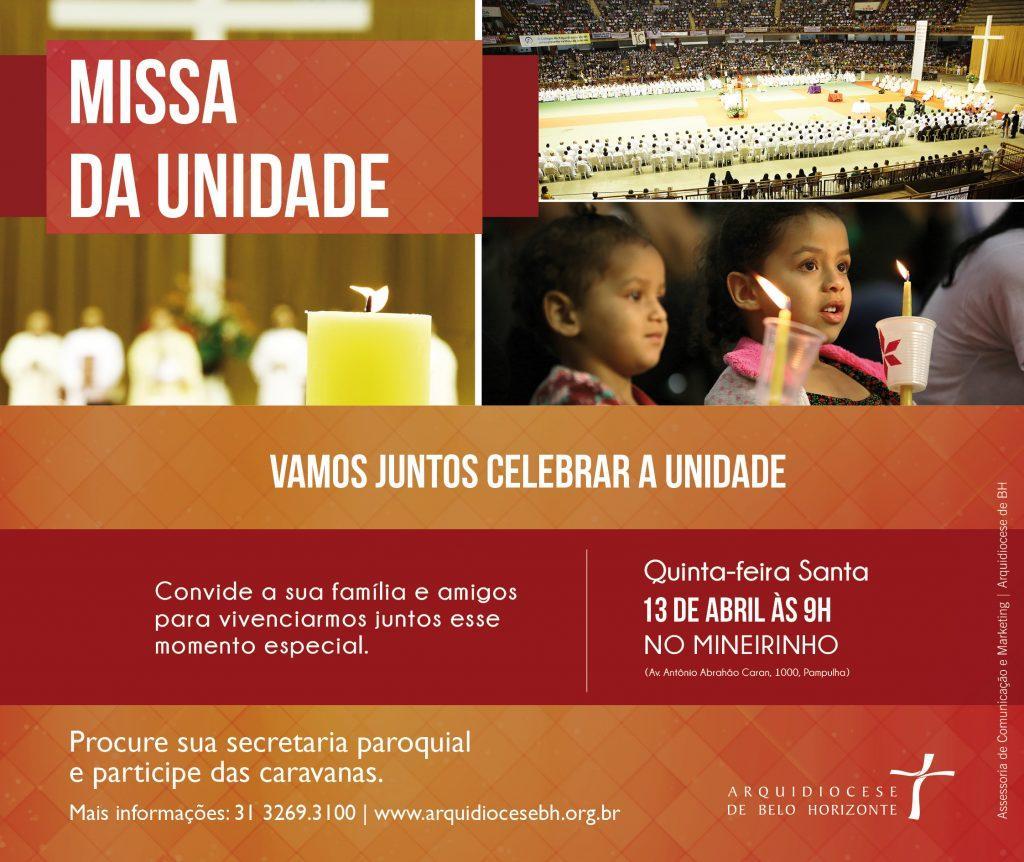 Igreja de Belo Horizonte promove nova edição da Missa da Unidade.jpg