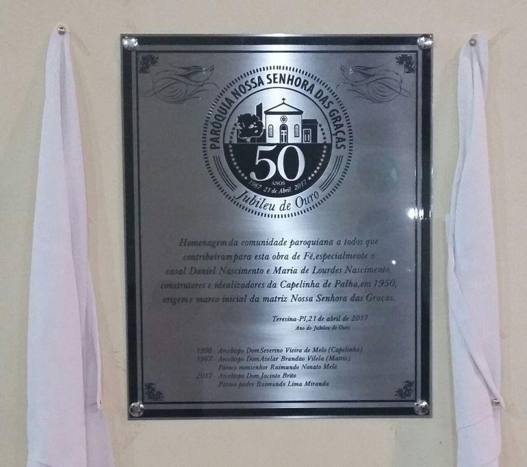 Igreja dedicada a Nossa Senhora das Graças, no Piauí, completa 50 anos.jpg