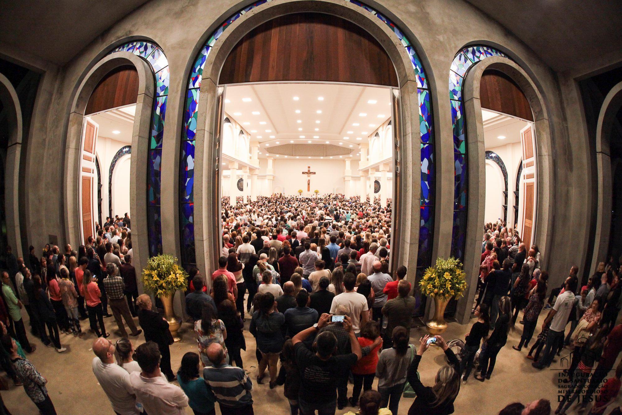 Inaugurado Santuário Sagrado Coração Misericordioso de Jesus em Santa Catarina.jpg Inaugurado Santuário Sagrado Coração Misericordioso de Jesus em Santa Catarina.jpg