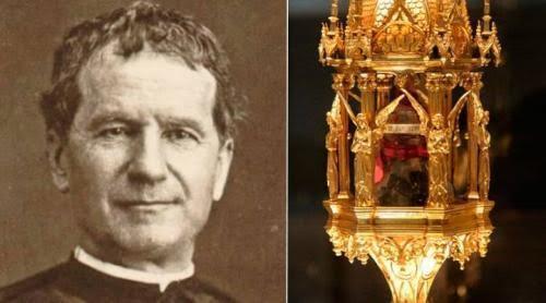 Relíquia de Dom Bosco é encontrada em Pinerolo, Itália.jpg Relíquia de Dom Bosco é encontrada em Pinerolo, Itália.jpg