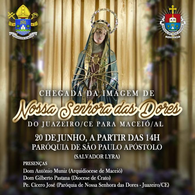 Fiéis alagoanos festejam a vinda de réplica da Imagem de Nossa Senhora das Dores.png