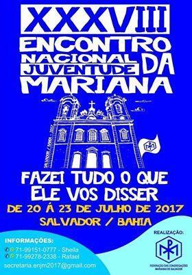 Salvador acolhe 38º Encontro Nacional da Juventude Mariana.jpg