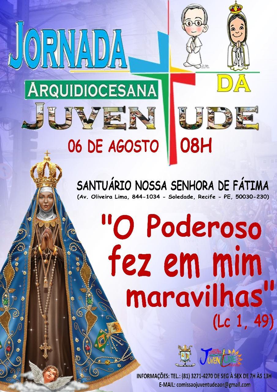 Jornada Arquidiocesana da Juventude no Recife prepara jovens para a JMJ.jpg Jornada Arquidiocesana da Juventude no Recife prepara jovens para a JMJ.jpg