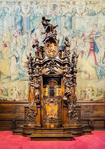 Confessionário barroco da Catedral de Bérgamo Arte que evangeliza.jpg
