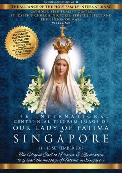 Imagem Peregrina de Fátima percorre Arquidiocese de Singapura 2.jpg