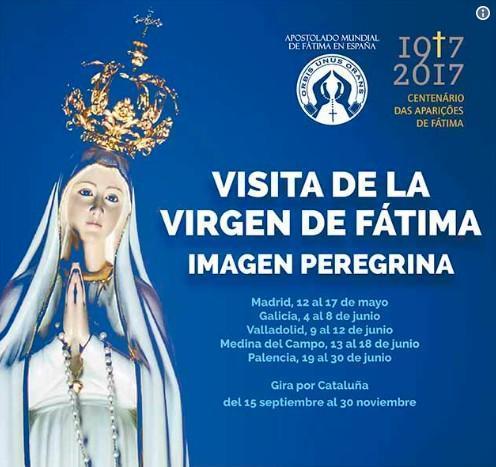 Imagem Peregrina de Nossa Senhora de Fátima visita Barcelona.jpg