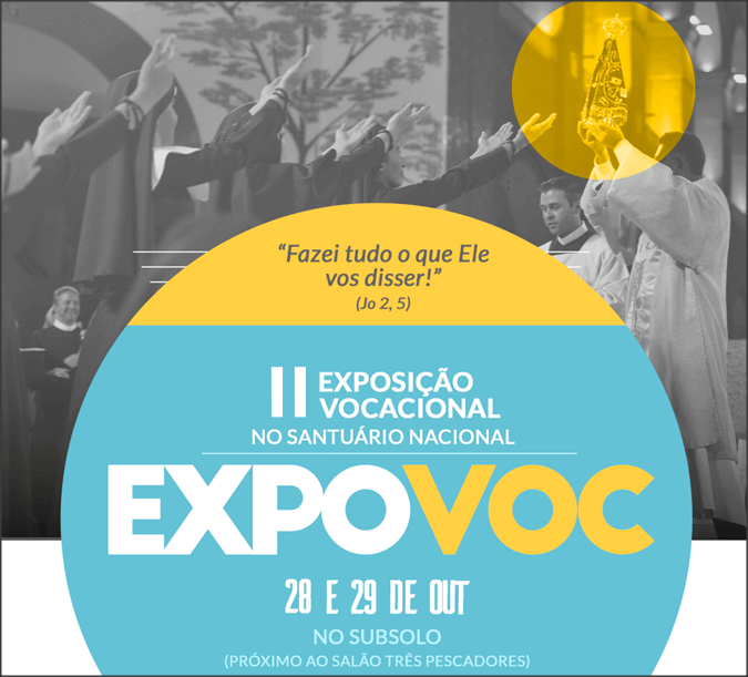 Em Aparecida, Exposição Vocacional apresenta diversos carismas e congregações.png