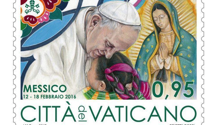 Vaticano emite selo em comemoração pela visita do Papa ao México.jpg