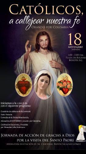 Colombianos se unem em Ação de Graças pela visita do Papa ao país.jpg