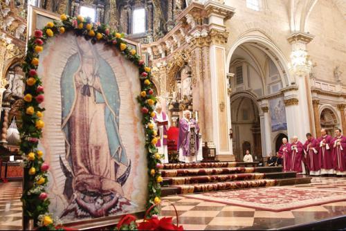 Mexicanos residentes na Espanha celebram sua Padroeira, Nossa Senhora de Guadalupe.jpg