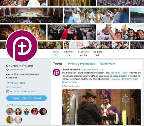 Conferência Episcopal da Polônia lança conta em inglês no Twitter.jpg