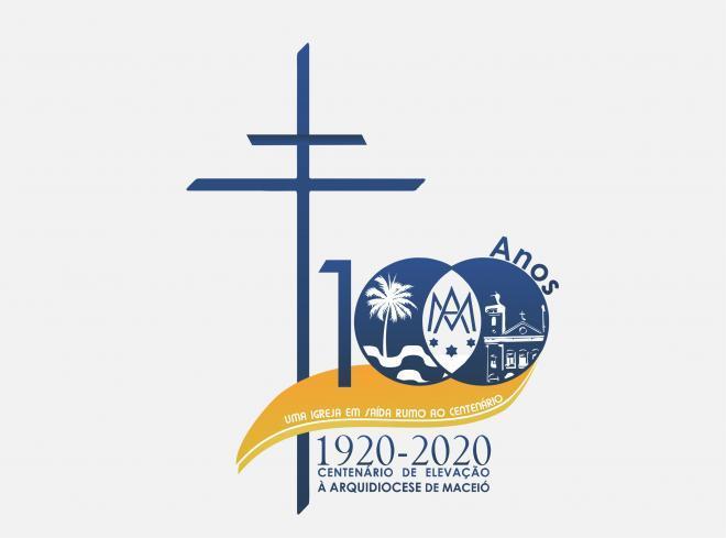 Arquidiocese de Maceió divulga logo para seu centenário.jpg