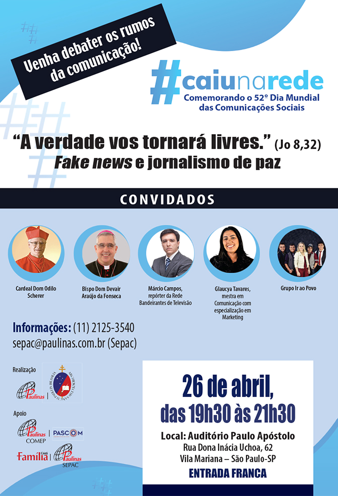 Arquidiocese de São Paulo realiza evento sobre o 52º Dia Mundial das Comunicações Sociais.png