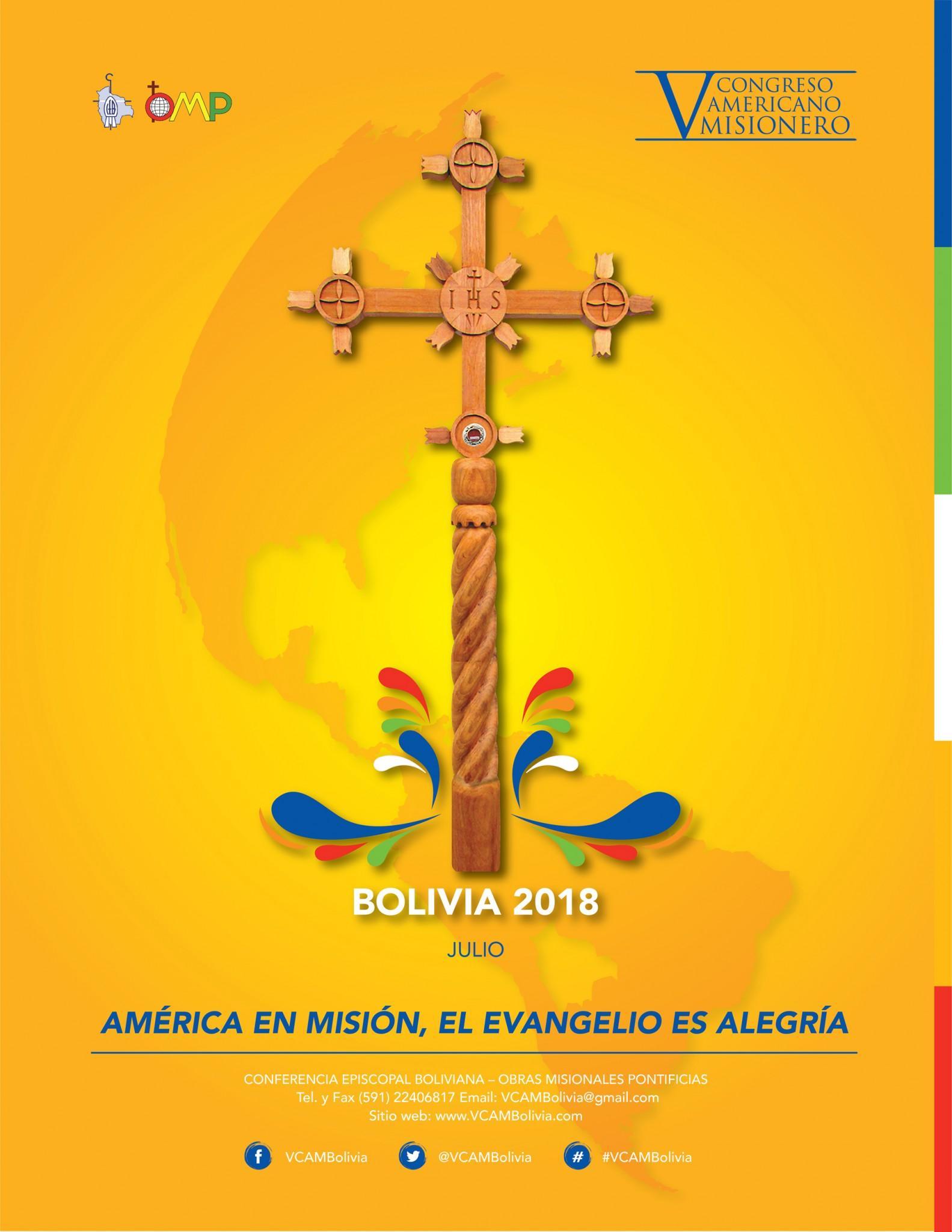 Congresso Missionário Americano será na Bolívia, em julho.jpg